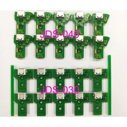 50pcs/lot USB Charging Port Socket Power Charger Board for PlayStation 4 Dualshock PS4 4.0 JDS-040 030 Controller