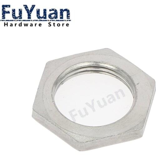 1pcs Pipe Fitting Stainless Steel ss 304 Hex Nuts Hex Nuts 1/8" 1/4" 3/8" 1/2" 3/4" 1" 1-1/4" 1-1/2" BSP Female thread Adapter