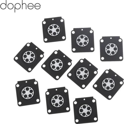 Dophee 10pcs Carburetor Rebuild Kit Metering Diaphragm Gaskets For ZAMA A015053 STIHL FS38 Trimmer Brush Cutter Spare Parts FS55