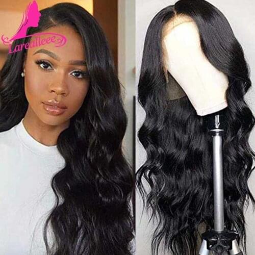 13x4 Lace Front Wig Body Wave Natural Hairline Body Wave Human Hair Wigs Peruvian Pre-Plucked Lace Front Human Hair Wigs