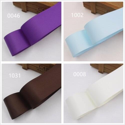 1610293 , free shipping 38MM solid grosgrain ribbon, DIY handmadeHair accessories Material wedding gift wrap