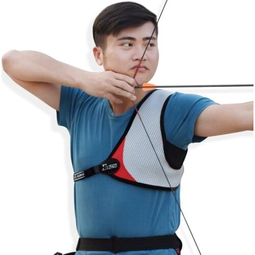 1X Adjustable Archery Chest Protector Guard For Hunting Archery Safety Protection Free Shipping