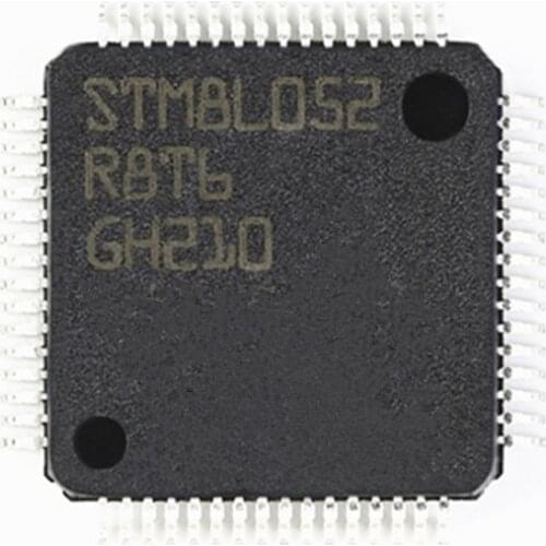 2pcs/lot STM8L052R8T6 STM8L052 LQFP-64 In Stock