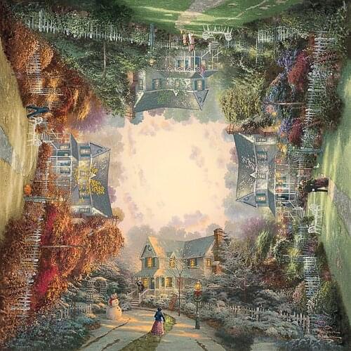 A13625 11CT/14CT/18CT/25CT/28CT Oil tea patterns Counted Cross Stitch DIY Cross Stitch Kits Embroidery Needlework Sets