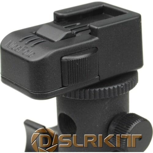 FLH-15 Hot Shoe Flash Stand Adapter with 1/4"-20 Tripod screw