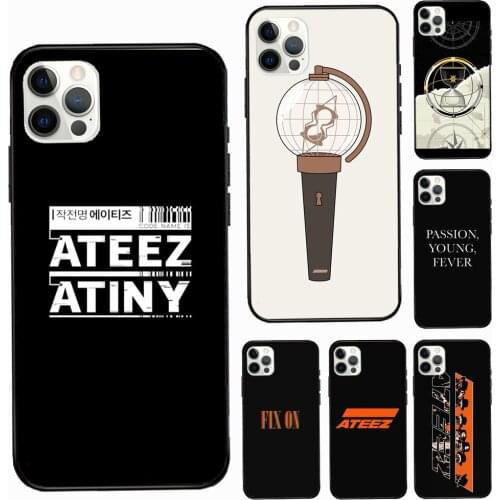 KPOP ATEEZ Logo Case For Apple iPhone 12 11 Pro Max XS X XR 6S 7 8 Plus 5S SE 2020 Silicone Phone Cover
