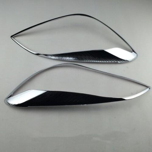 For Great Wall VOLEEX C30 2010-2013 High Quality ABS Chrome Plated Headlight Frame Headlight Decorative Bright Frame