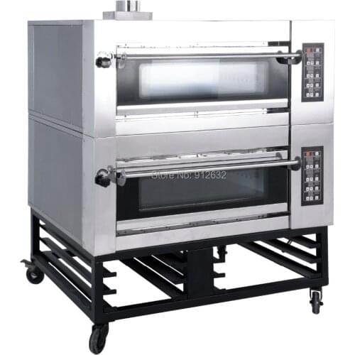 2 layers 4 Trays High Quality stainless steel Gas oven,bread baker,roaster