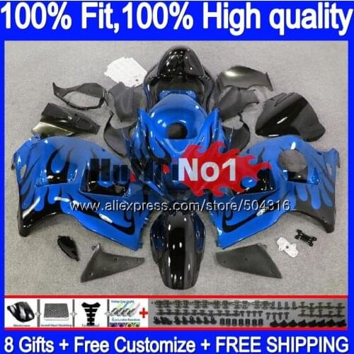 Injection For SUZUKI Hayabusa GSXR 1300 2008 2009 10 11 12 Blue flame 29MC.275 GSXR-1300 GSXR1300 08 09 2010 2011 2012 Fairing