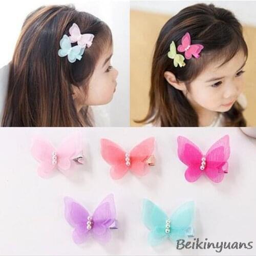 Fashion female baby ribbon mini hair clip children hair accessories hair accessories bow hairpin hair accessories headdress