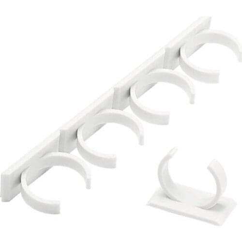 Wall Mount Ingredient Spice Bottle Rack Simple Bottle-mouth Clip Shelf for Kitchen Articles Seasoning Bottle Shelf