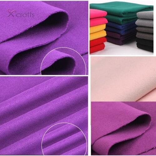 PPCrafts Double-sided sanding of Cashmere Wool woolen cloth Fabric DIY 50cmX150