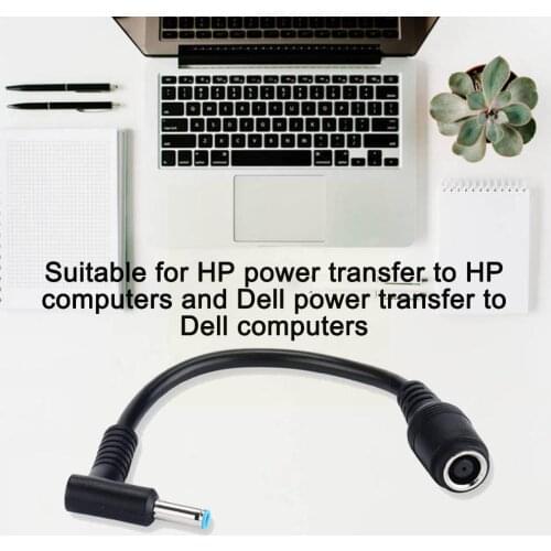1 Pcs 7.4mm To 4.5mm DC Power Charger Converter Great Cable Dell Connection For HP Replacement accessories Adapter DC Conne N7Q6