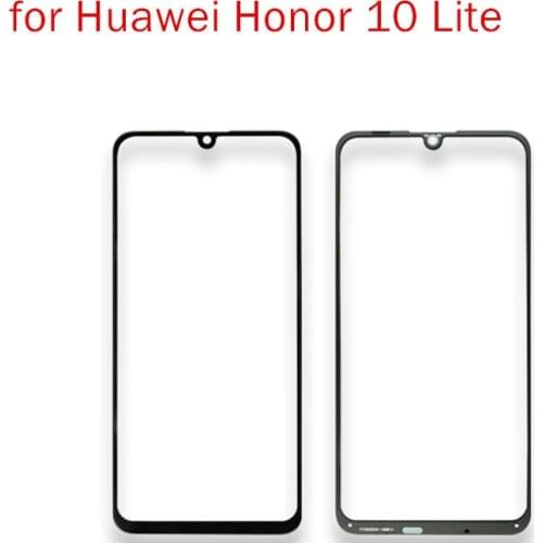 For Huawei Honor 10 Lite Touch Screen Glass Sensor Panel Front Glass Panel Digitizer Touchpad Repair Spare Parts