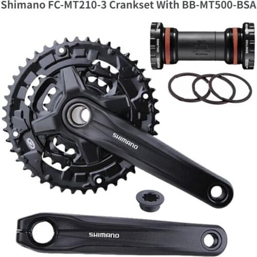 Shimano HollowTech FC-MT210 9 Speed Crank Crankset bicycle parts 170 36-22T 170 40-30-22T 44-32-22T