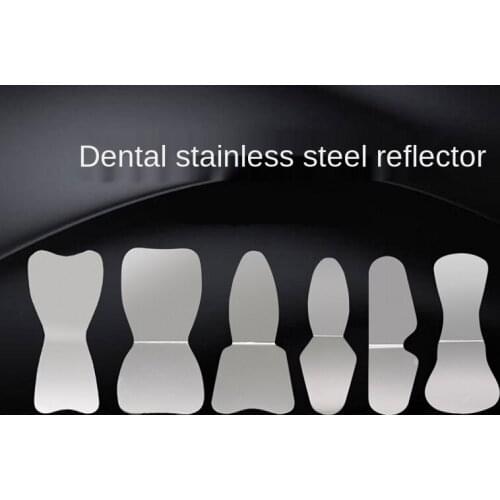 Stainless Steel Dental Mirrors Photography Autoclavable IntraOral Dental Orthodontic Reflector Mirrors Oral Care Dentist Tool