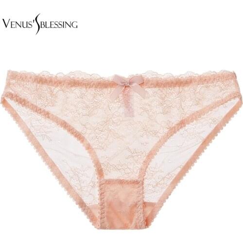 Womens sexy lG-string Lace Cutton panties seamless cotton breathable panty Hollow briefs girl underwear oft Lingerie Pantie