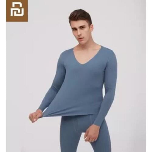 Youpin men Thick warm suit Cotton smith Carbonized nano heat Autumn winter Sexy Tights thermal underwear