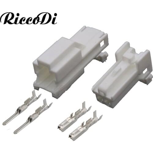 1-20 Sets 2 Hole 7123-8326 Electrical Female Male Plugs Wiring Harness Connector Car Light Socket