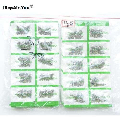 1000PCS 3.5mm inside Motherboard Screw for Samsung Galaxy S3 S4 S5 S6 S7 Note 3 4 5 note 4 note3 note2 N7100 3.0mm Screws Repair