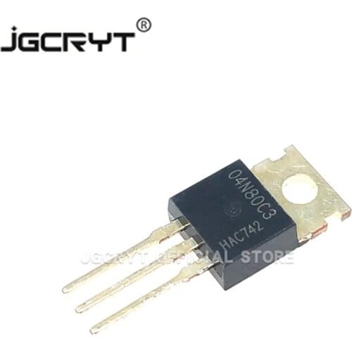 10Unids/lote SPP04N80C3 TO-220 04N80C3 INF N-channel 4A 800V MOS transistor