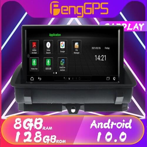 128G Android10 PX6 DSP For Audi Q3 2009 2010 2016 Car DVD GPS Navigation Auto Radio Stereo Video Multifunction CarPlay HeadUnit