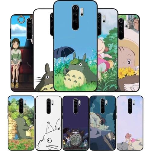 My Neighbor Totoro Anime Phone Case For Xiaomi Redmi note 9 8 7 6 5 4 Pro S for redmi 4A 4X 5 Plus 5A 7A Cover