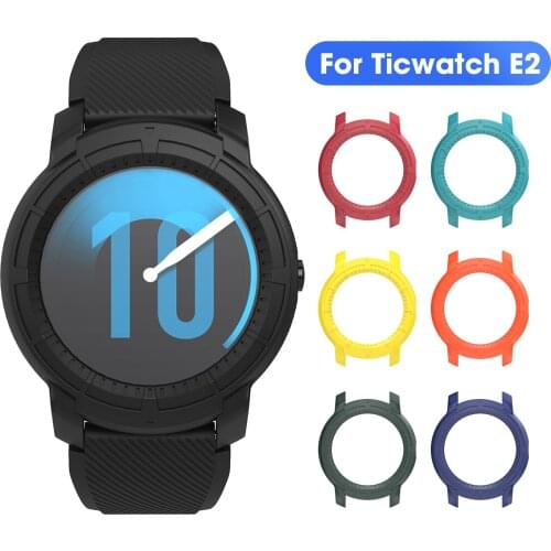 SIKAI Case For Ticwatch E2 Hard PC Shell Screen Protector Cover for Ticwatch E2 Watch Smart Watch Accessories