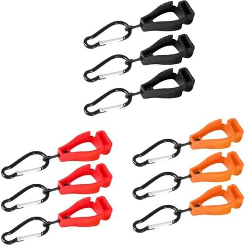 3pcs Multifunctional Glove Clip Holder Hanger Guard Labor Work Clamp Grabber Catcher Safety Work Tools Glasses Storage Hanger