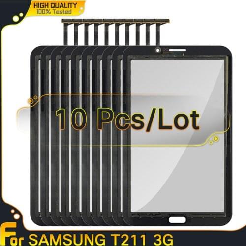 10pcs/lot For Samsung Galaxy Tab 3 7.0 T210 T211 T215 SM-T210 SM-T211Touchscreen Digitizer LCD Display Glass Tablet Touch Screen