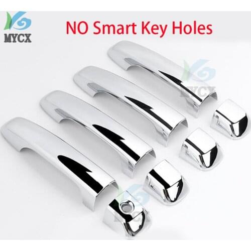 Chromed Car Door Handle Cover For Toyota Land Cruiser 200 Accessories 2016-2020