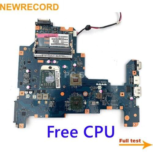 NEWRECORD K000103980 For Toshiba Satellite L675 L675D Laptop Motherboard NALAE LA-6053P HD3200 DDR3 Free CPU main board