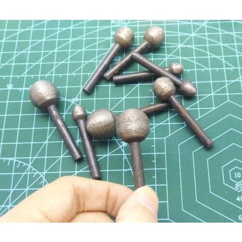 New 5pcs/lot OD6-20MM Ball sintered diamond Grinding Head 6mm Shank 46# Gravestone Marble Engrave Carving Tools