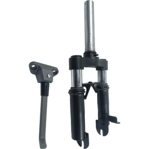 Scooter Front Fork Suspension with Kickstand for Ninebot MAX G30 Electric Scooter Hydraulic Shock Front Absorber Kit Accessories