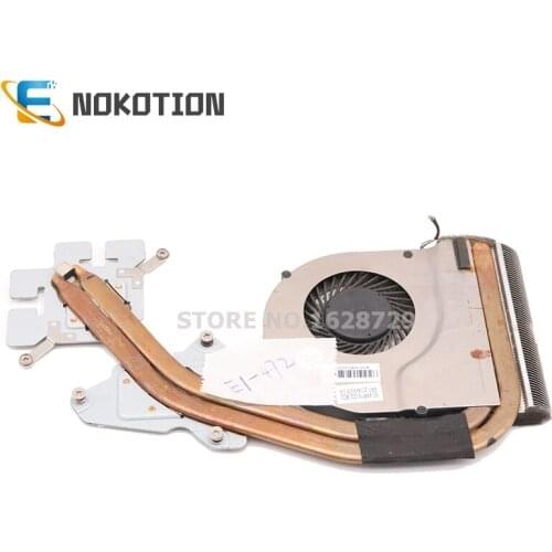 NOKOTION Radiator for Acer aspire E1-472 E1-472G Laptop CPU GPU heatsink with cooling fan