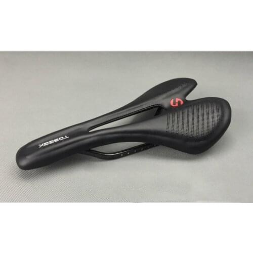 3K Carbon Fiber High Strength Bike Saddle+Buffer Leather Layer Light Weight Mountain Bike Road Cycling Accessories