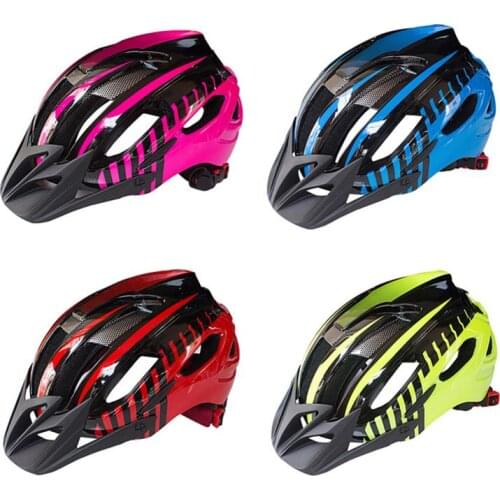Bike Helmet Lightweight Durable Safe Comfortable Cycling Helmet With Rear Light Riding Accessories For Men Women Outdoor Biking
