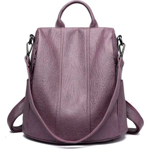 High Capacity Traveling Backpack Lady Anti-Theft Backpack Fashion Female Student Bag School Waterproof Shoulder Bags