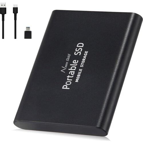 USB 3.1 High-Speed Mobile Hard Disk Portable Hard Drive Box SSD Solid State Drive Portable External Hardisk