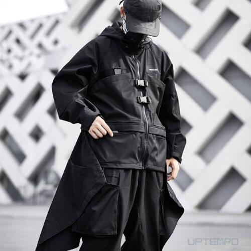 WSNHLAB coat transformable jacket molle techwear streetwear futuristic japanese style