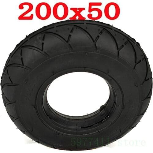 200x50 Solid Tire Tubeless Tire is Suitable For Speedtrott Gx14 Speedway Mini 3 / 4 Razor Scooter Front Solid Explosion Proof Wh