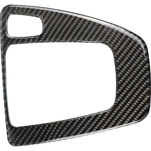 Center Shifter Trim Cover Shift Gear Cover Panel Trim Frame for BMW E90 E92 E93 2005-2012, Right Hand Driving