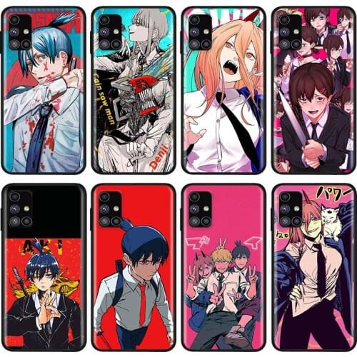 Power Chainsaw Man For Samsung Note 20 10 8 9 M02 M31 S M60S M40 M30 M21 M20 M10S F62 M01 Ultra Pro Plus Phone Case