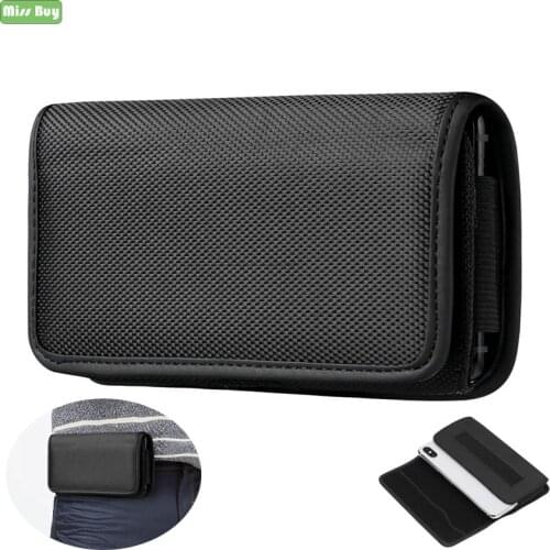 Oxford Phone Pouch For OPPO A93 A92 A91 A73 A53S A52 A32 A5 A9 A53 A33 2020 A12 A31 Waist Bag Flip Waist Bags Belt Clip Cover