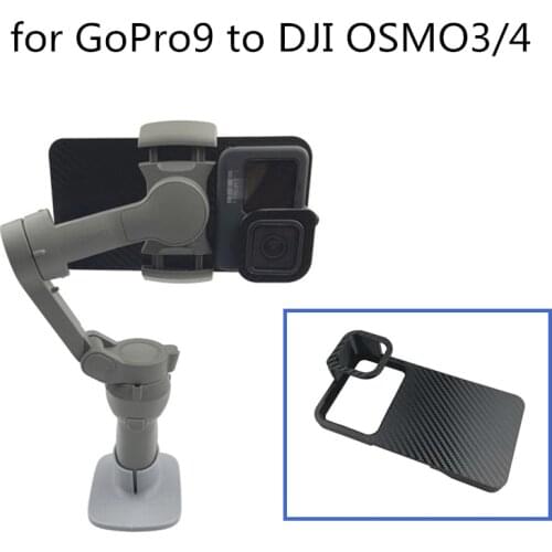 Gimbal Adapter Switch Mount for GoPro Hero 9 Black to DJI OM 4 /OSMO Mobile 3