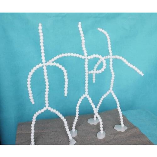 9pcs/lot Masckaszem exclusive big size 460x330mm hot sale New stand movable skeleton joint toy plush materials --style option