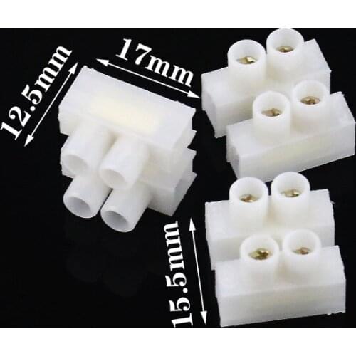 Hot New Practical Durable 20A 2 Way Electrical Screw Terminal Block Connector