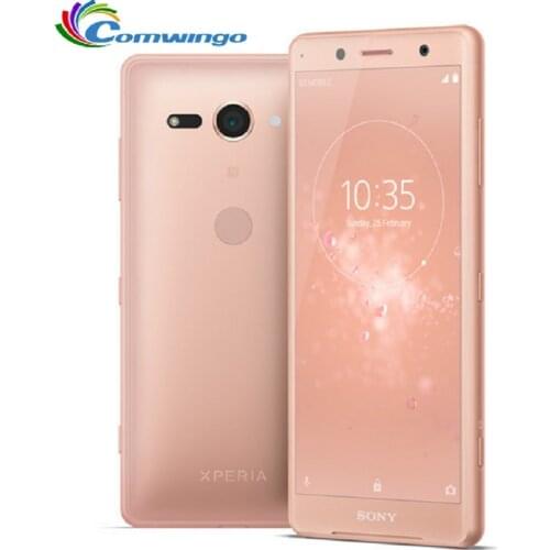 Original lockless Sony XZ2 compact Xperia XZ2 SO-05K 5 inch Qualcomm845 4GB+64GB mobile phone LTE phone eight-core fingerprint