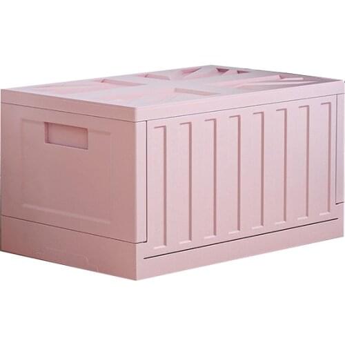 Plastic Folding Storage Box Wardrobe storage Organizer for Toys Clothes Shoe Books Home Office Car Organize