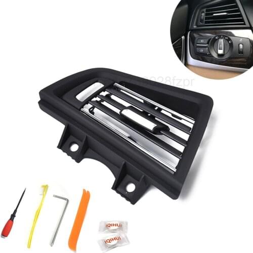 It Is Suitable For BMW 5 Series - Left Air Outlet Panel Of Air Conditioner / Electroplating + Installation Kit / 64229166883